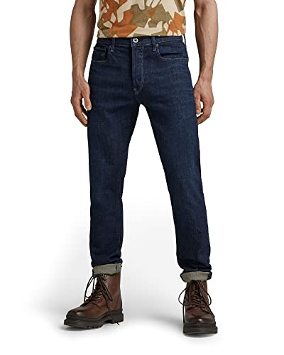 G-STAR RAW Herren 3301 Slim Jeans, Schwarz (Antic Charcoal B479-A800), 38W / 36L