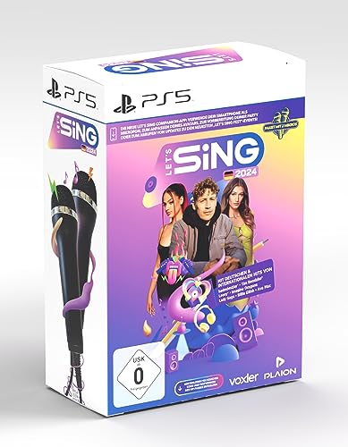 Let's Sing 2024 German Version (+ 2 Mics) (PlayStation 5)