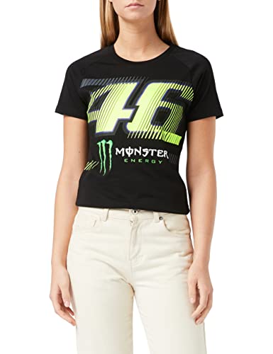 Vr46 Monza 46, Frauen T-Shirt, Schwarz, XL