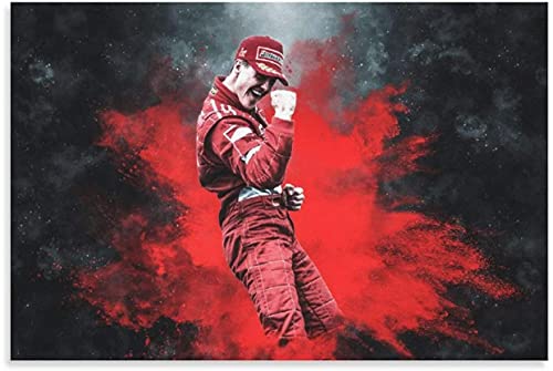 5d Diamond Painting Diamant Bilder FüR Erwachsene Und Kinder Michael Schumacher (2) DIY Kreuzstich Arts Craft Kristall Strass Stickerei 15.7"x19.7"(40x50cm) Kein Rahmen