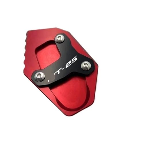 AXCAR Für Y&amaha Für MT 03 25 Für YZF-R25 Für MT03 Für YZFR25 2014-2023 Motorrad Kickstand Seitenständer Verlängerungspolster Stützplatte Ständer Stützpolster