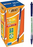 BIC Druckkugelschreiber ECOlutions Clic Stic (0,32 mm) Schachtel à 50 Stück, blau