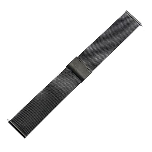 NEYENS Uhrenarmband für Garmin Vivoactive 3 4 4S Milanaise-Metall-Uhrenarmband für Garmin Accessoires Forerunner 245/645 Venu 2S 2 SQ Armband, 18 mm, Achat