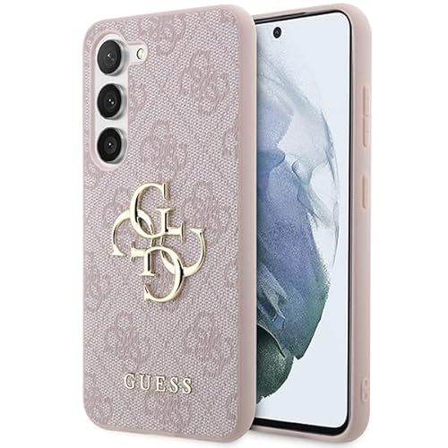 CG Mobile Guess GUHCSA554GMGPI Hülle für A55 A556 Rosa hardcase 4G Big Metal Logo