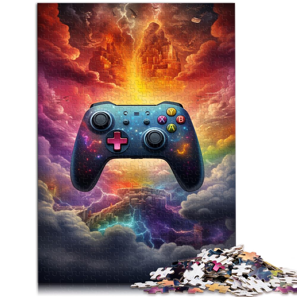 Puzzle-Geschenk Galaxy Game Controller Puzzle für Erwachsene 1000 Teile Holzpuzzle Dekomprimierendes geistiges Lernspielzeug 1000 Teile (50 x 75 cm)