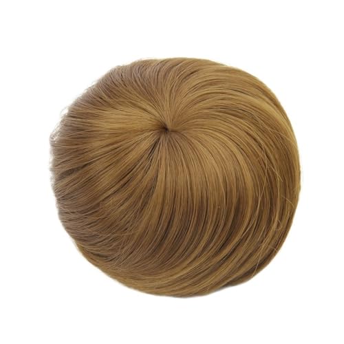 Haarteile Haarknoten Synthetische Haarverlängerung mit künstlichem Dutt for Anklipsen, Donut-Kordelzug, Chignon-Haarteil, Hochsteckfrisur, Haarteil, Pferdeschwanz for Frauen Brötchen Haare(Colden Aubu