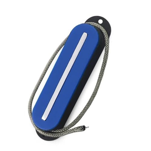 Blau für ST Style Single Coil Blade Pickup Fiber Base Plate One Line E-Gitarre Pickup Single-Coil-Tonabnehmer