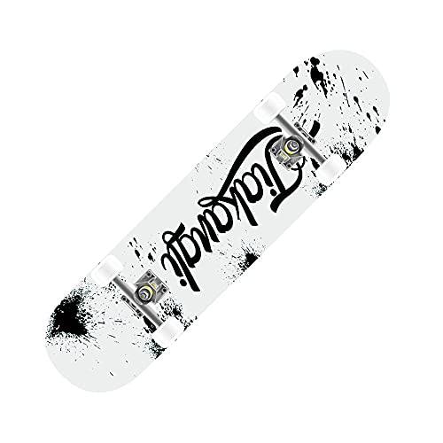 31-Zoll-Skateboard, komplettes Skateboard aus 8-lagigem Ahorn von ConcAIRL, Skateboards für Mädchen, Erwachsene, Anfänger und Teenager.