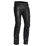 Halvarssons Rider Motorrad Lederhose (Black,50)