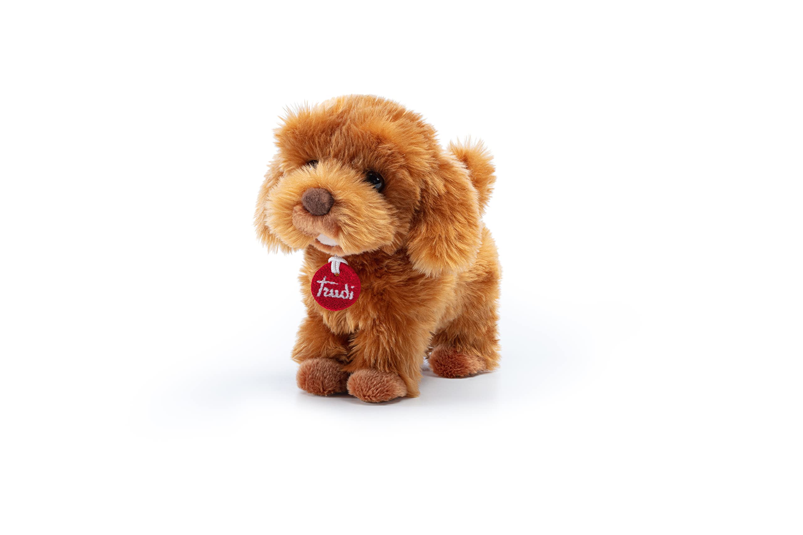 Trudi 22333 Chiens en Peluche classiques Hund Pudel Toy Oliver, Braun, S