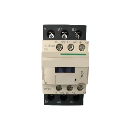 GABEEIEZC Schütz LC1D32 DC-Schützspule DC24V LC1-D32BDC 32A