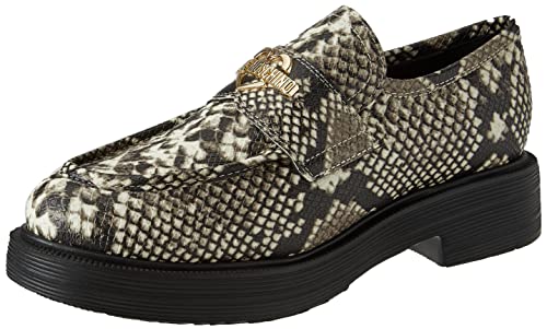 Love Moschino Damen Scarpad.city40 VIT.st.Pitone Schuh, Muster:, 35 EU