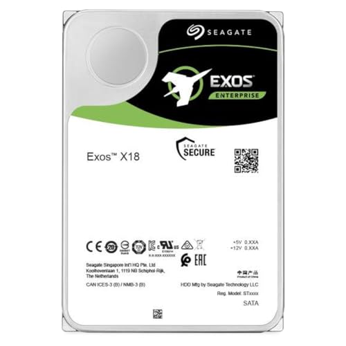 Seagate Exos X18 ST12000NM004J - Festplatte - 12 TB - SAS 12Gb/s