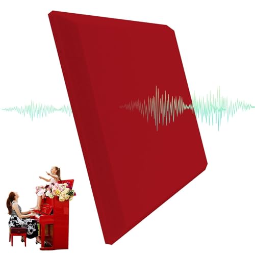 Akustikplatten Schalldämmende Polsterung, Schallschutzmatte, Color Advanced Acoustics, Akustikschaumstoffpaneele, Schallschutzschaumstoff mit hoher Dichte, schalldämmend für Musikzimmer, Schlafzimmer