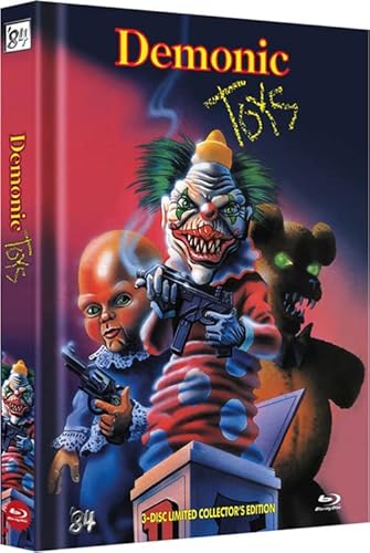 Demonic Toys - 3-Disc Uncut Mediabook - Cover B - Limitiert auf 250 Exemplare