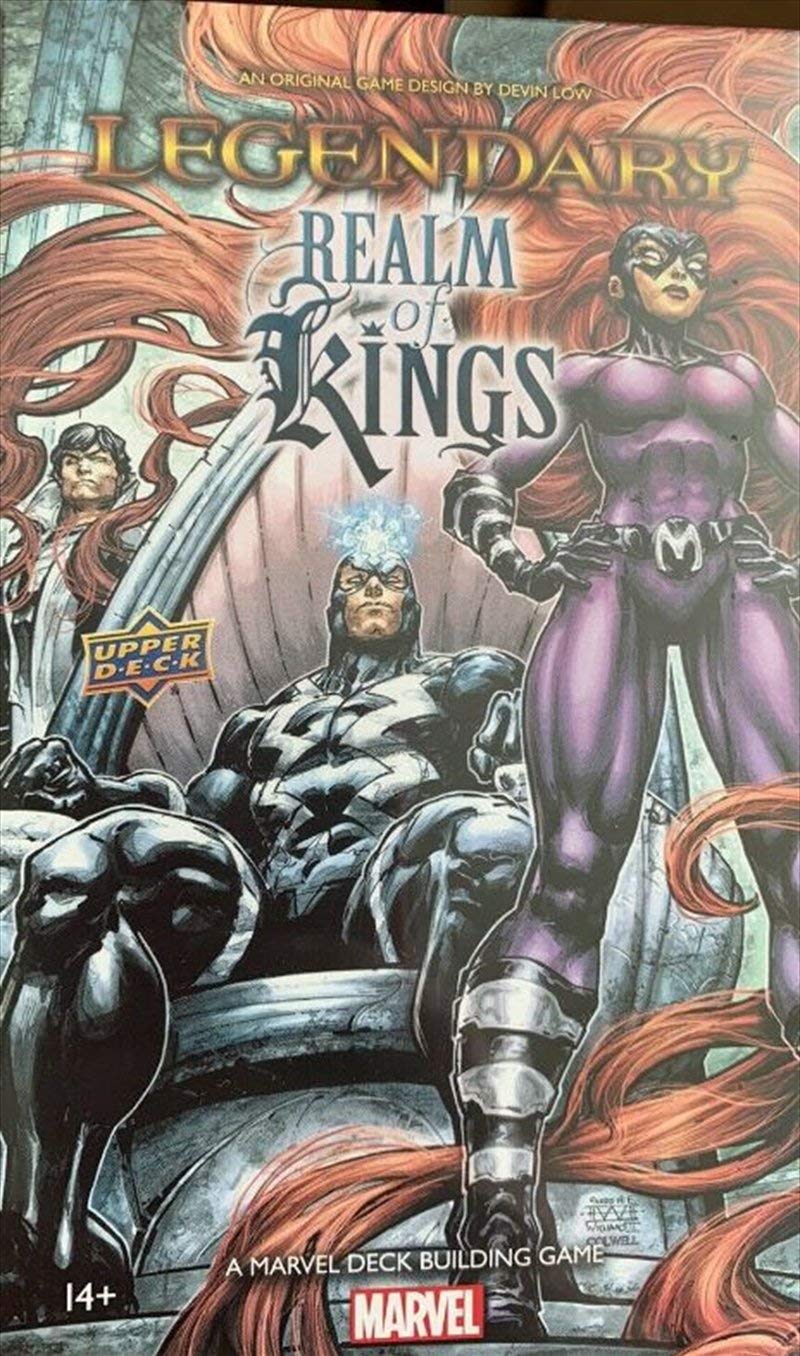 Upper Deck UPD94684 Legendary: Realm of Kings Marvel Other Spiel, Mehrfarbig