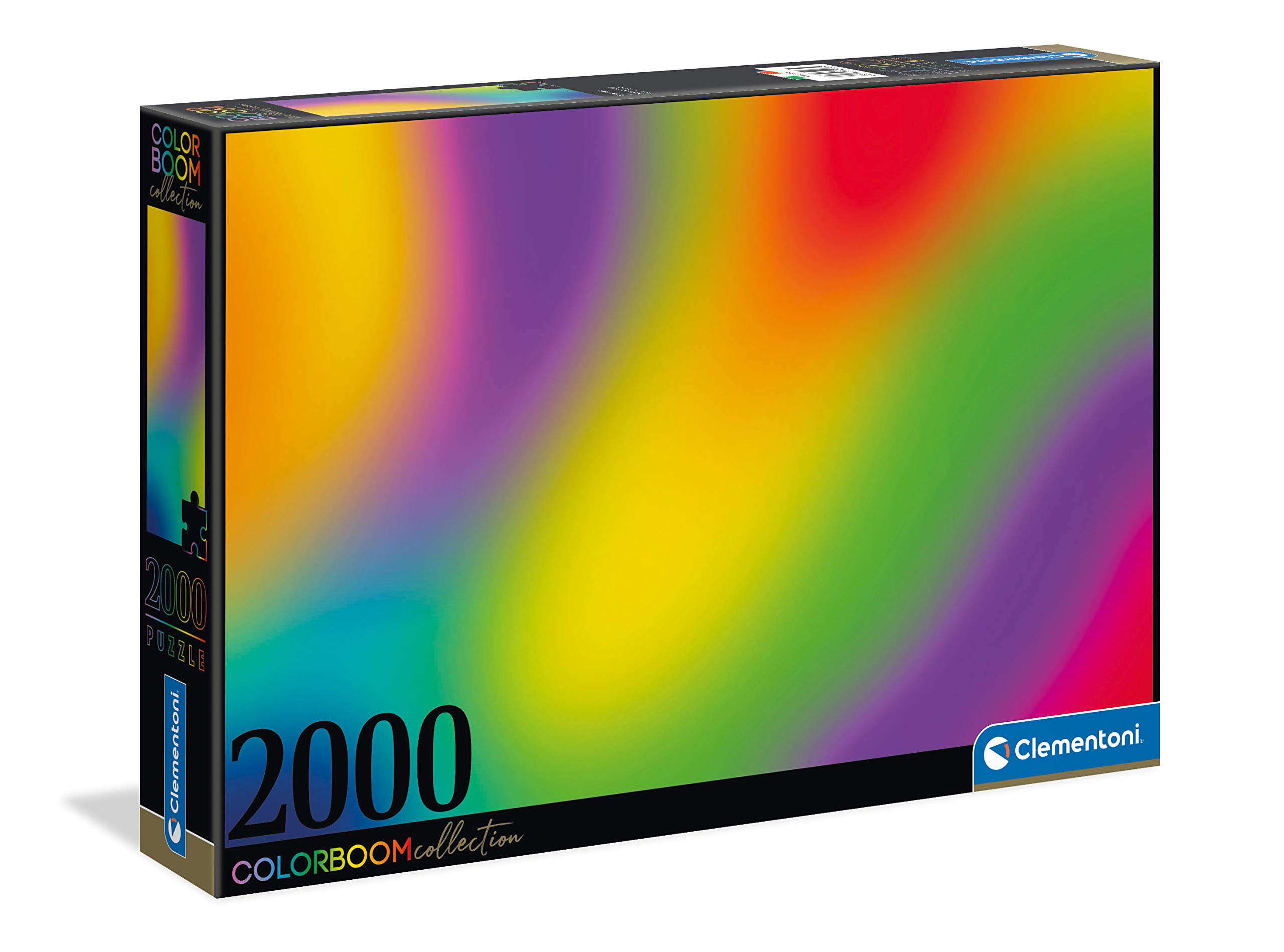 Clementoni 32568 Gradient – Puzzle 2000 Teile, Colorboom Collection, Geschicklichkeitsspiel für die ganze Familie, Erwachsenenpuzzle ab 14 Jahren