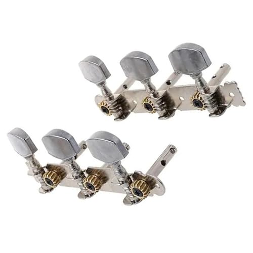 Strings Tuning Pegs Mechaniken Für Gitarre 1set Metall Klassische Gitarre String Tuning Pegs Mechaniken Mechaniken Tasten Teile 3L + 3R