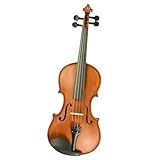 Standard Violine Handgemachte Violine Massivholz 4/4 3/4 1/2 1/4 1/8 Geige W/Brasilholz Bogen Fall SET Ahorn Holz(1-4 Size KIT)