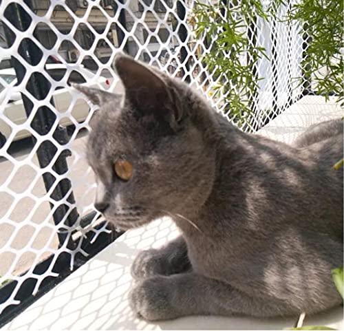 RUIBEI Katzen-Sicherheitsnetz für Balkon und Fenster, Anti-Sturz-Schutznetz für drinnen und draußen, Balkonfenster, Sicherheitsgitter für Katzen