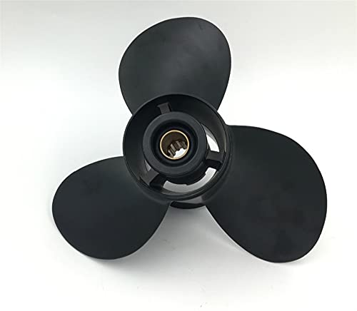 Jodriva 3x10,25x13 15hp-35hp, for Johnson Propeller 14 Zahn Aluminium Propeller Marine Boot Yacht Boot Zubehör Marine Propeller Bootspropeller