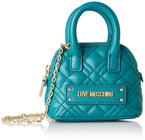 Love Moschino Damen Jc4324pp0fla0850 Handtasche, grün, Einheitsgröße