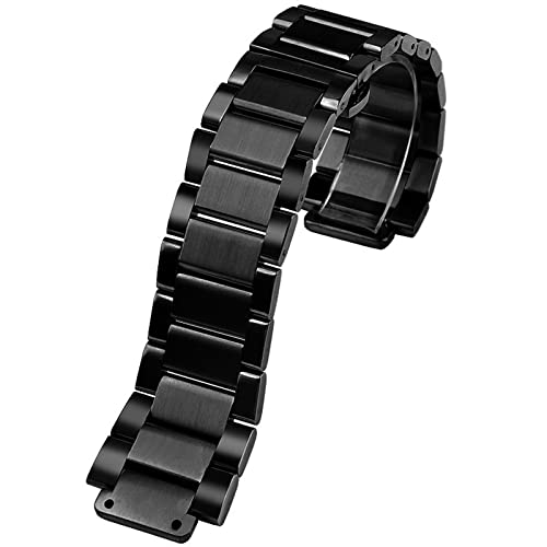 NEYENS Uhrenarmband aus massivem Edelstahl, für Hublot, 27 mm x 19 mm, klassisches Edelstahl-Uhrenarmband, für Yubo Big Bang Uhrenarmband, 27 mm x 19 mm, Ersatz, 27-19mm, Achat