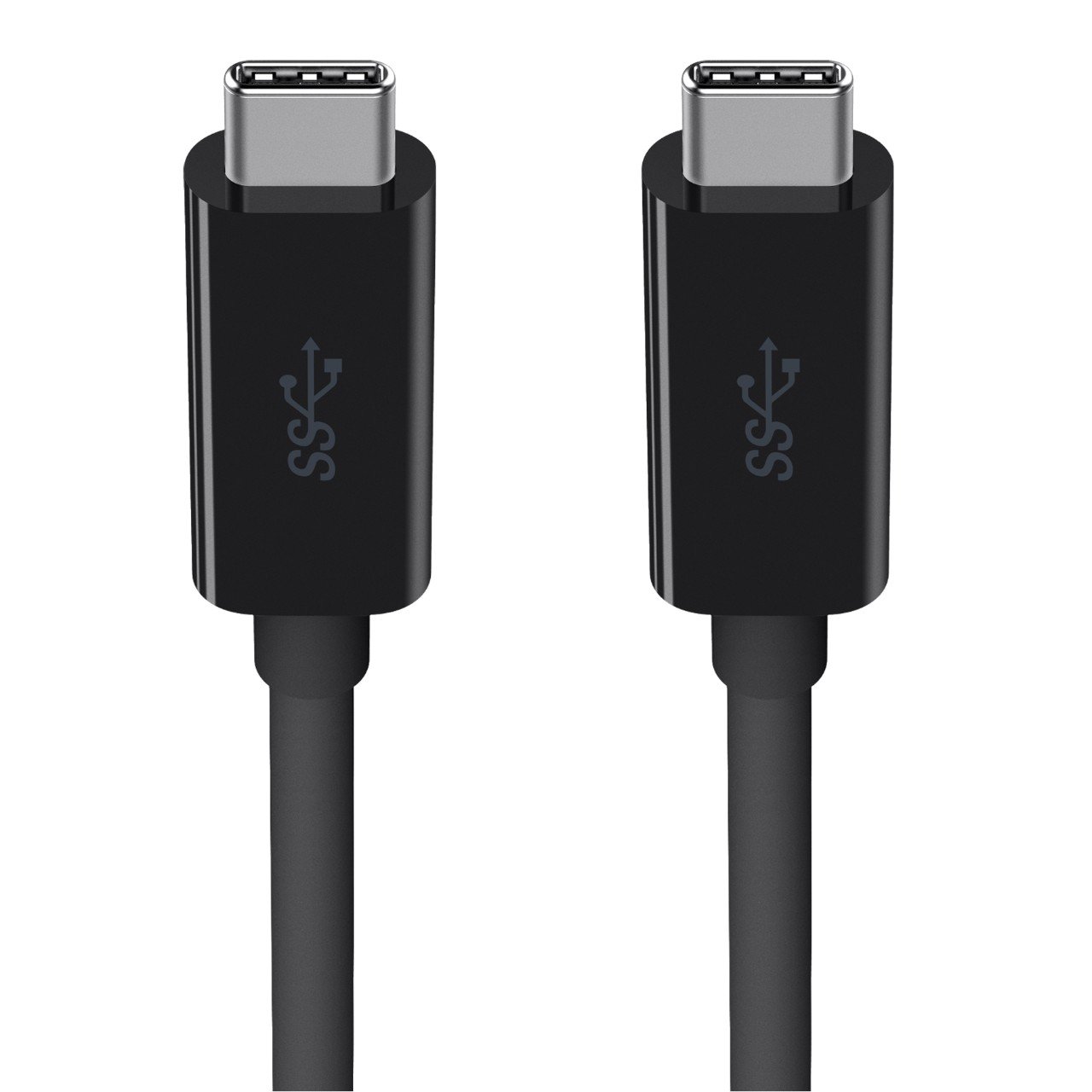 Belkin USB-Kabel USB 3.2 Gen1 (USB 3.0 / USB 3.1 Gen1) USB-C® Stecker, USB-C® Stecker 2.00m Schwar