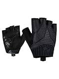 Ziener Herren CENO Fahrrad-/Mountainbike-/Radsport-Handschuhe | Kurzfinger - atmungsaktiv/dämpfend, Black, 10,5