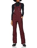 L1 Damen Loretta Overall WPNT´21 Schneehose, Wine, S