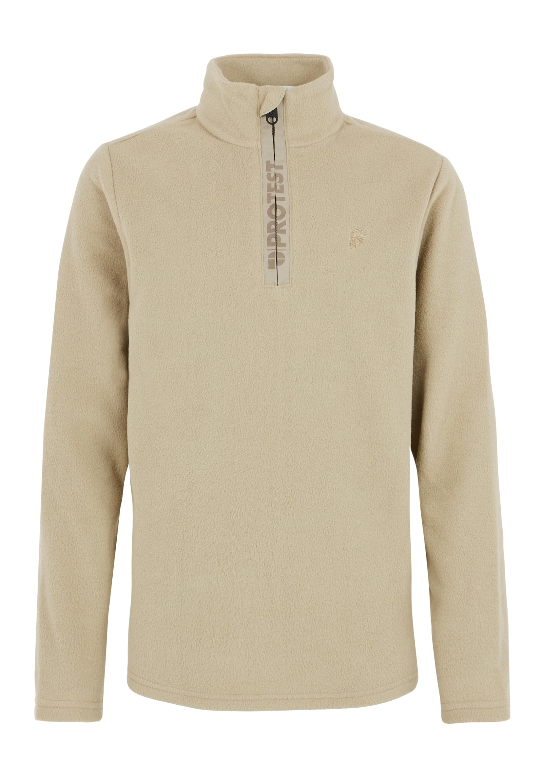 Protest Boys 1/4-Reißverschluss PERFECTY JR Bamboobeige 140