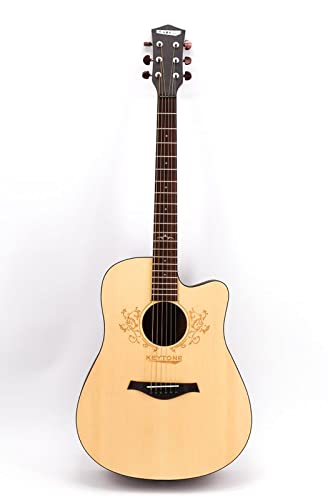 KEYTONE WESTERNGITARRE DREADNOUGHT MIT CUTAWAY