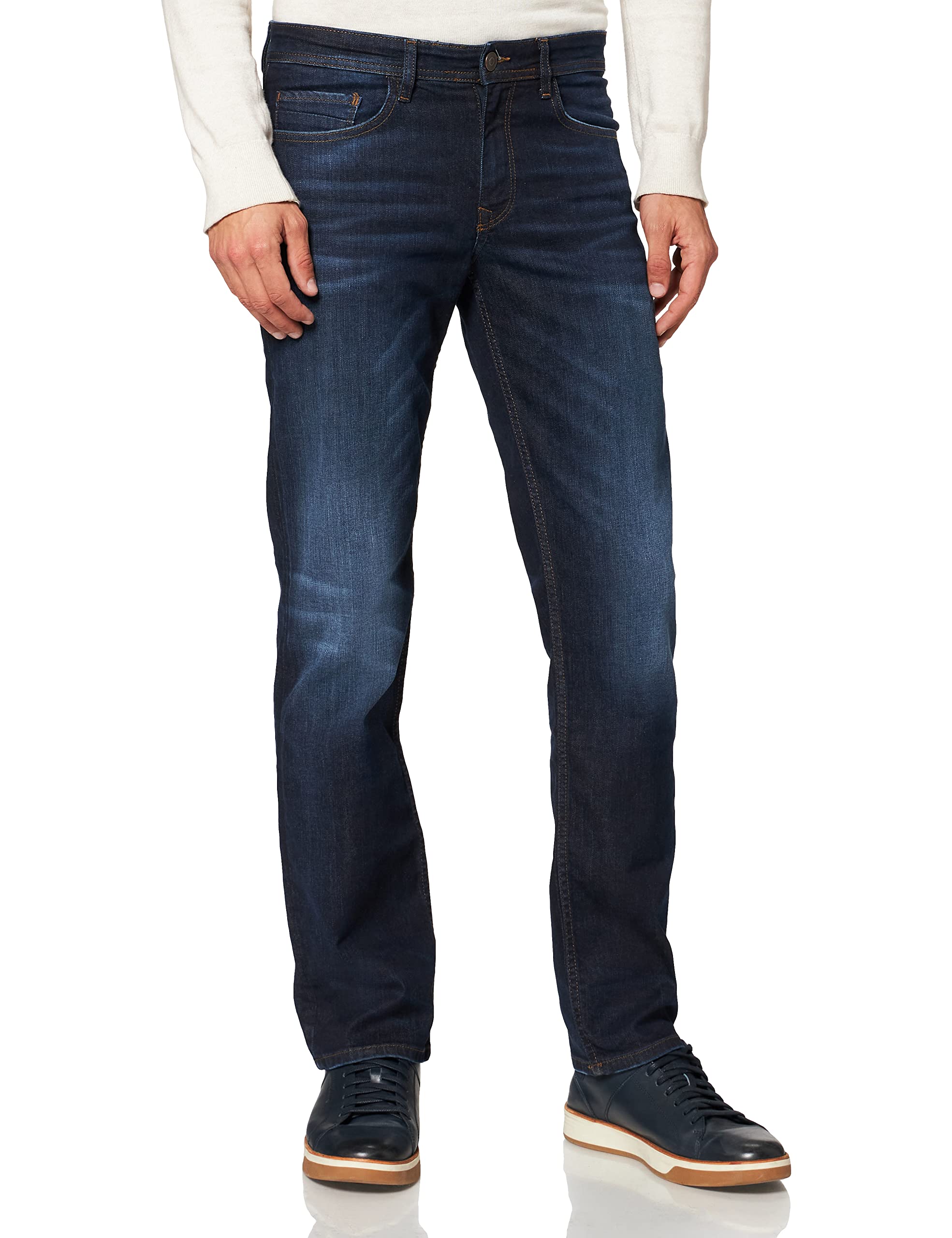 Cross Jeans Herren Antonio Loose Fit Jeans, Blau (Deep Blue 089), W32/L30