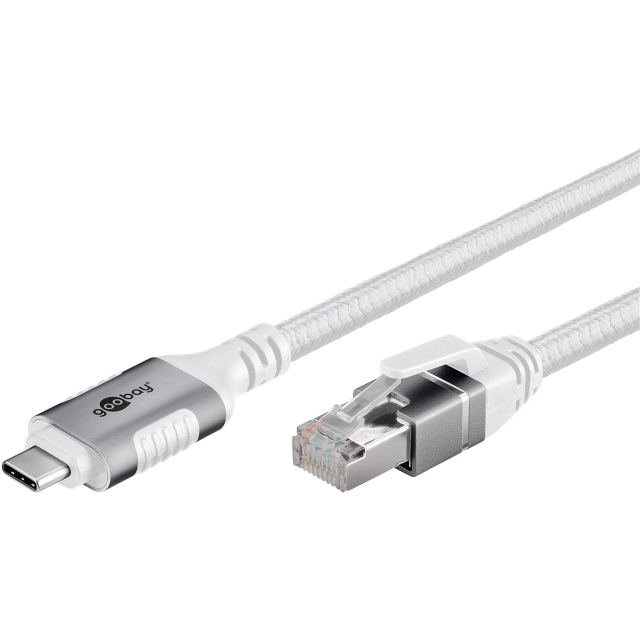 Ethernet-Kabel USB-C 3.2 Gen2 Stecker > RJ-45 Stecker, LAN-Adapter