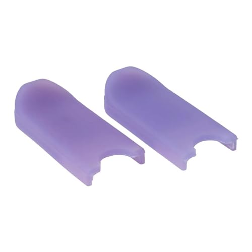 2 Teile/satz Saxophon Finger Rest Abdeckung Mit Sattel Farbe Silikon Daumen Rest Für Saxophon Professionelle Zubehör (Color : Purple)