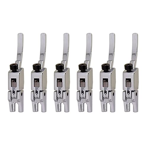 6 Stücke Guitar Bridge Sattel Rose String Sattel Für E-Gitarre Tremolo Bridge Doppelverriegelung Gitarrebrücke(6pcs Sliver)