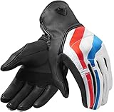 Revit Redhill rot/Blaue Motorradhandschuhe, schwarz/rot/blau, XXL