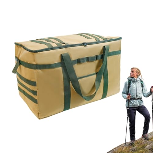 Große Aufbewahrungstaschen Für Kochgeschirr, Campingtaschen Mit Griff, Grün, Camping-Kochgeschirr-Aufbewahrungstasche, Kofferraumtasche Zum Angeln, Wandern, Jagen, Camping, Aufbewahrung Für Umzug Und