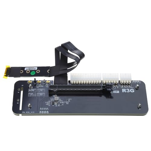 Bjebndd R43SG/R43SGTU Externer Grafikkartenständer Halterung M.2 M-Key PCIe3.0x4 Kabel Erweiterungskartenhalterung 25 cm 50 cm R43sg Grafikkartenständer