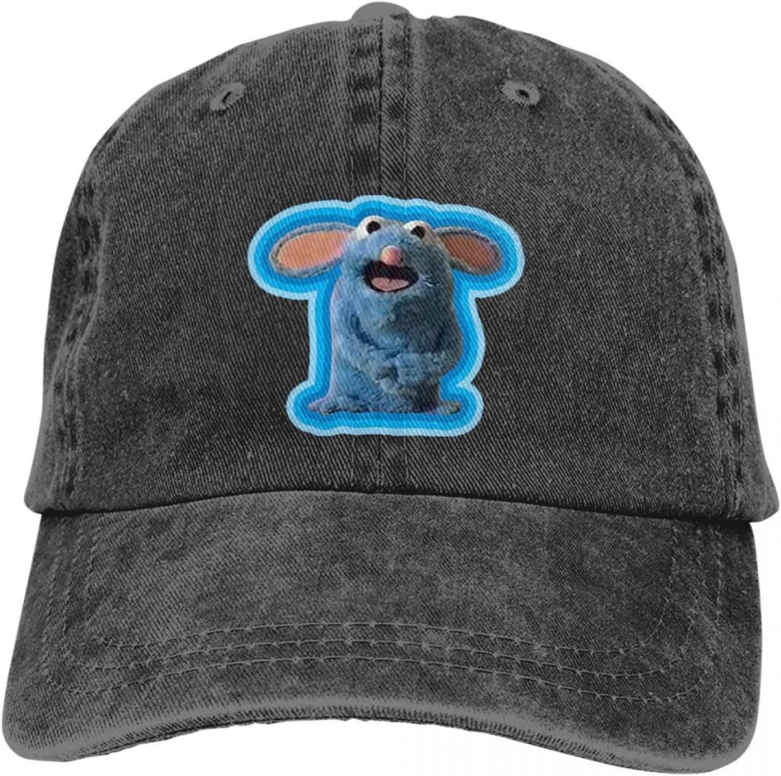 GPMZZMIX Baseballkappe Hiphop Sonnenhut Tutter The Big Blue House Mouse Baseballkappe Männer Hüte Frauen Visierschutz Snapback Mauskappen Geschenk