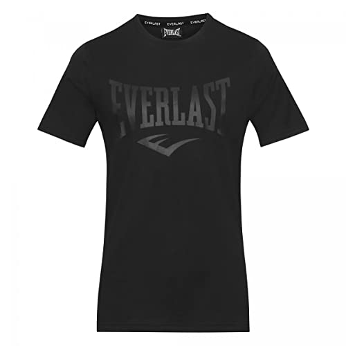 Everlast Herren T-Shirt Russel Sport Tshirt, schwarz schwarz, M