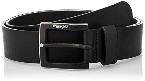 Wrangler Herren, Gürtel, Kabel Buckle, Schwarz (BLACK 100), 85