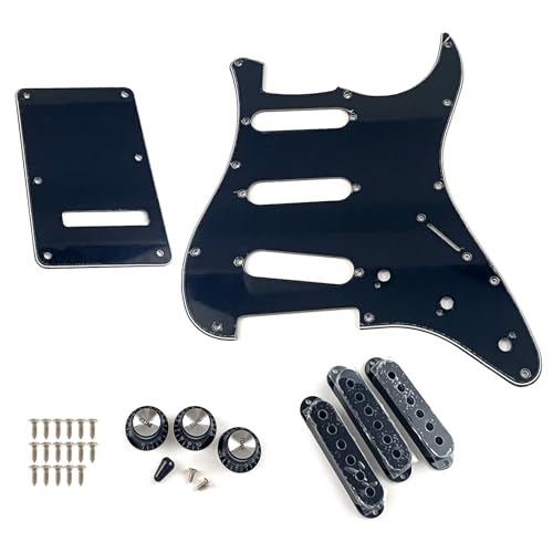 Elektrische Gitarre Abschirmung Set Elektrische Gitarre Schlagbrett Set Scratch Platte Instrument Zubehör PVC Textur Für Gitarre