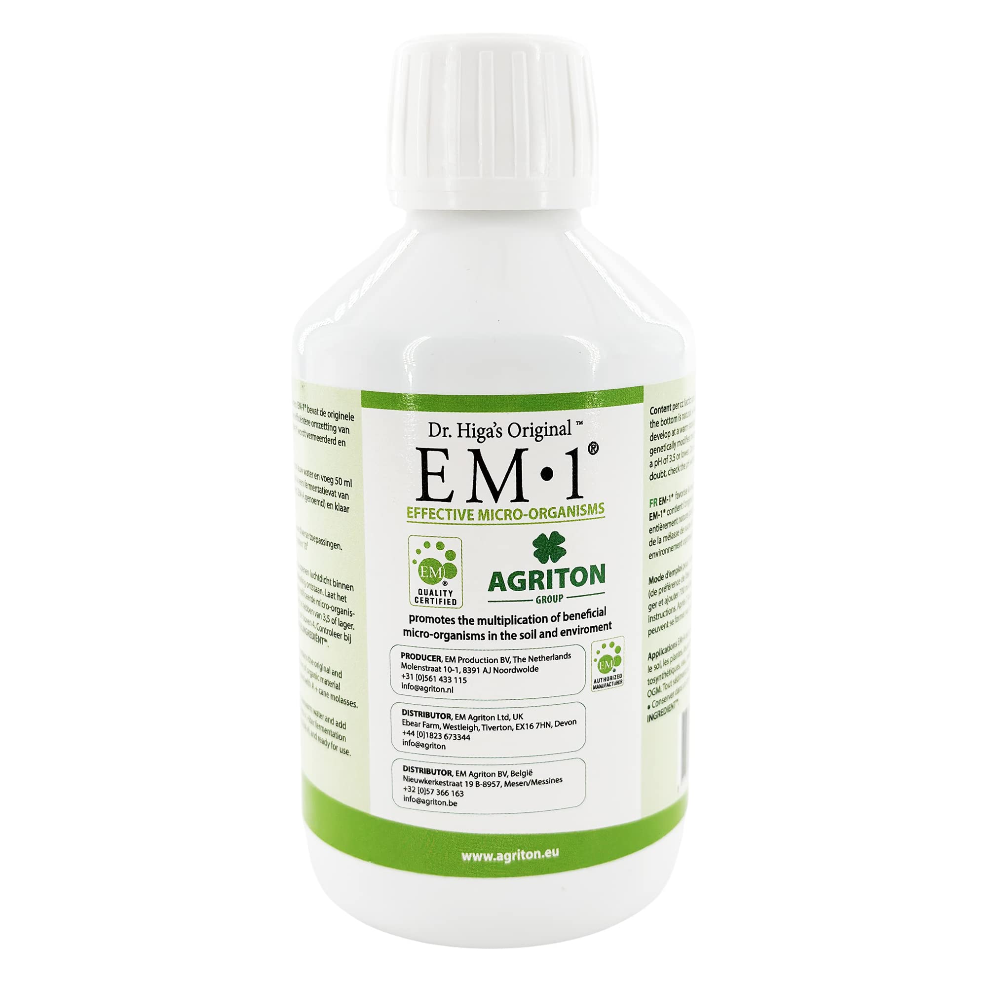 Moutta | EM-1® Effektive Mikroorganismen Stammlösung | 250 ML Kanister