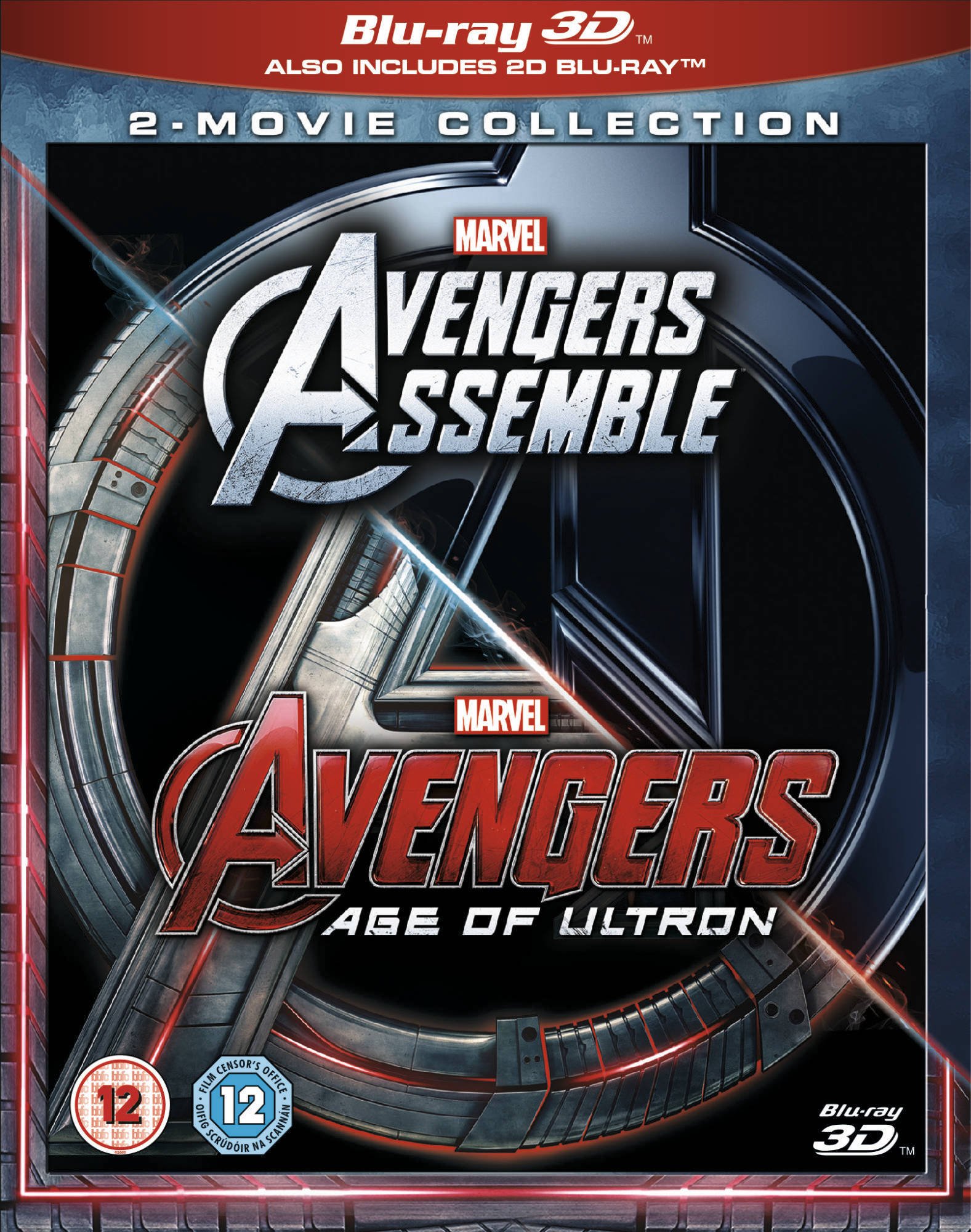 Avengers Assemble / Age of Ultron (3D) [Blu-ray] [UK Import]