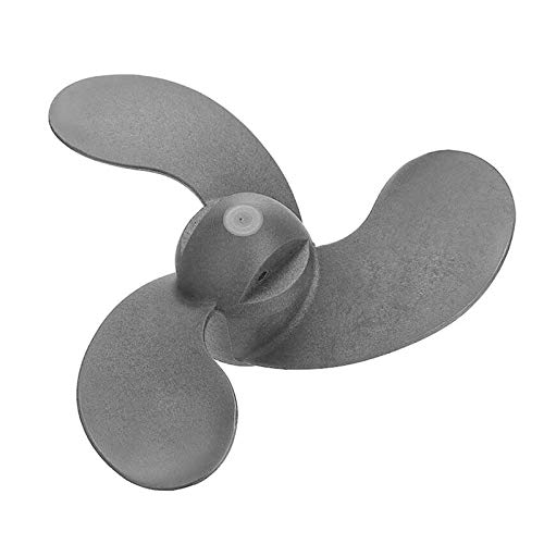 Jodriva Propeller 2 PS Ersatz Weiß Professionelles Zubehör Boot Langlebiges Schiff Praktischer Außenborder Einfache Installation for Yamaha Propeller für Außenbordmotoren