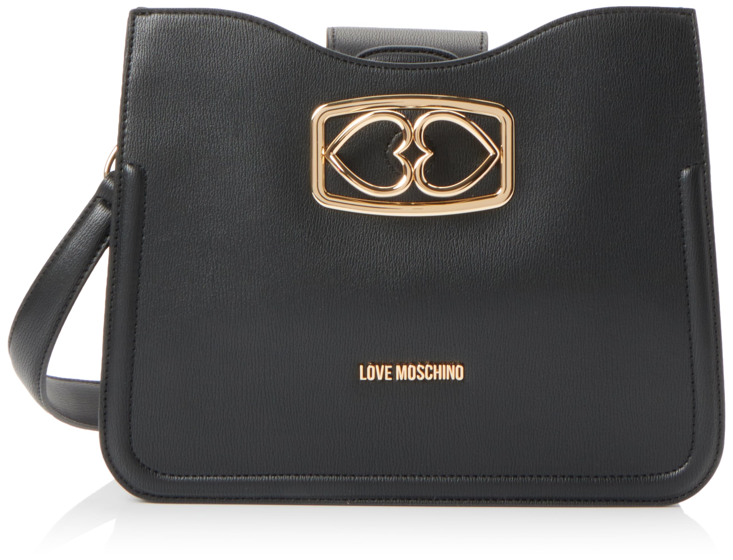 Love Moschino Damen Schultertasche, Nero