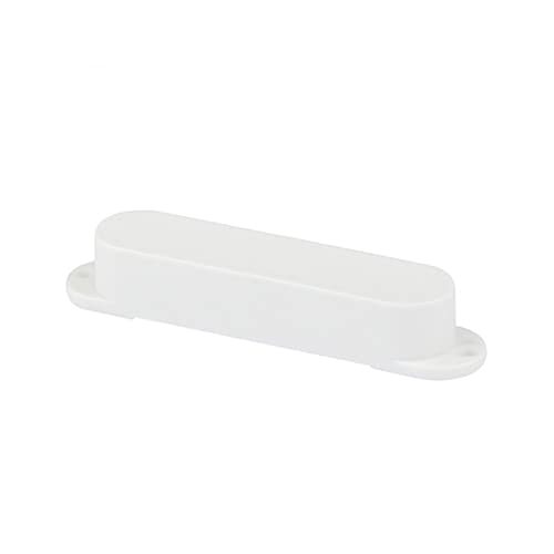 ZENGXUE 3 Stück E-Gitarren Pickup Shell Single Joint Geschlossene Pickup Cover Musikinstrument Zubehör Humbucker Tonabnehmer Set (Color : White)