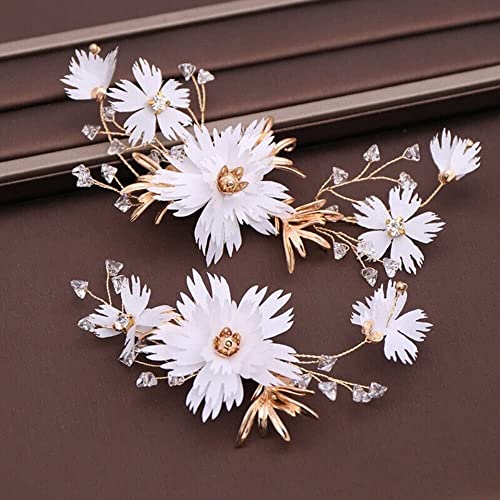 ORLOVA Haargabel, Haarstäbchen, Haarspangen for Frauen, 1 Paar chinesische Blumen-Haarnadeln, Clips, Stirnbänder, Dekor, Schmuck, Kopfschmuck, Geschenk, neu