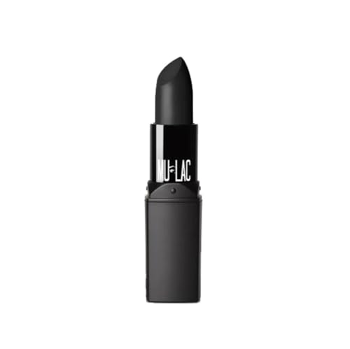 Mulac Cosmetics Matt Lipstick Lippenstift Schwarz Matt 27 EDDI Vegan 3,5 g